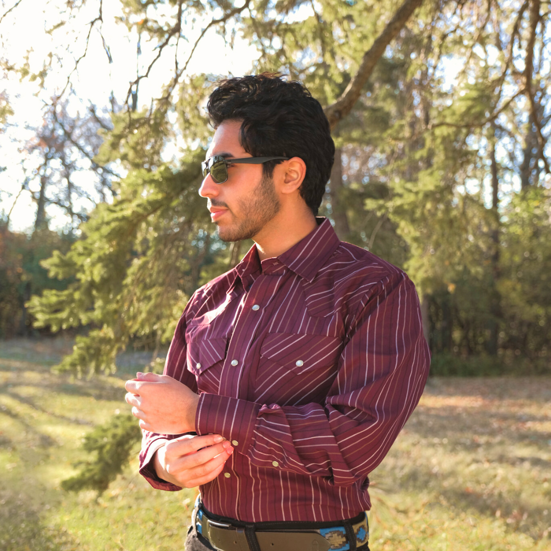 Men's Western Stripe Shirt (Current) - I30D01-89