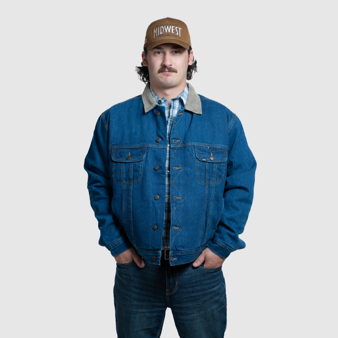 Storm Rider Men's Lined Jean Jacket | Storm Rider Jacket Storm Rider Men's Lined Jean Jacket | Storm Rider Jacket